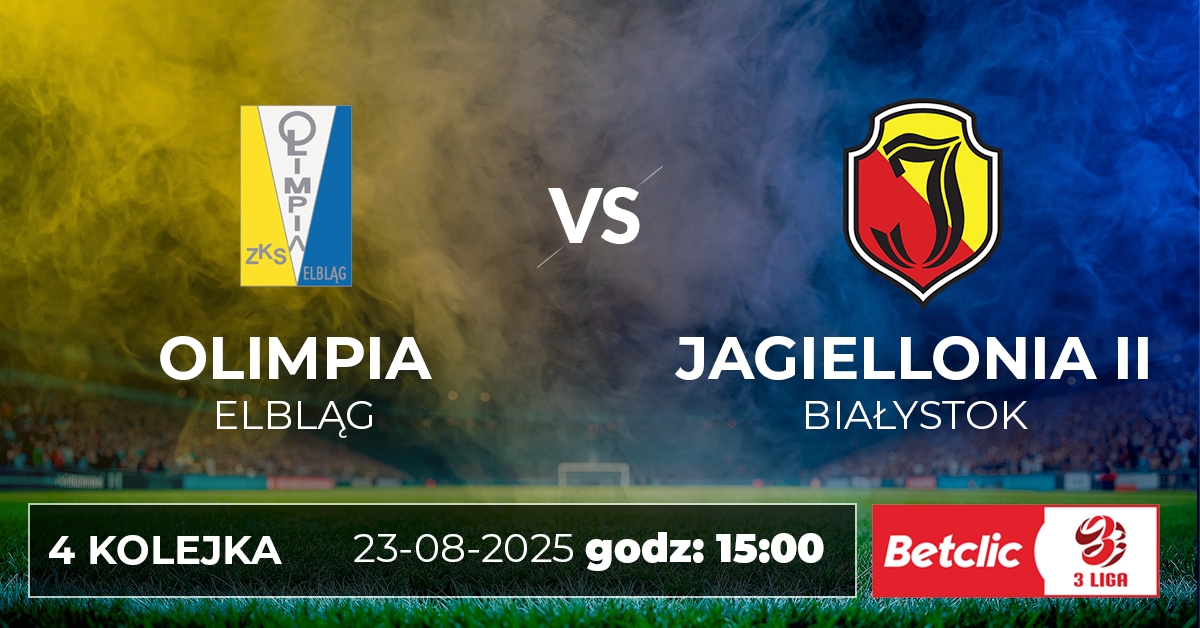 ZKS Olimpia Elbląg vs Jagiellonia II Białystok