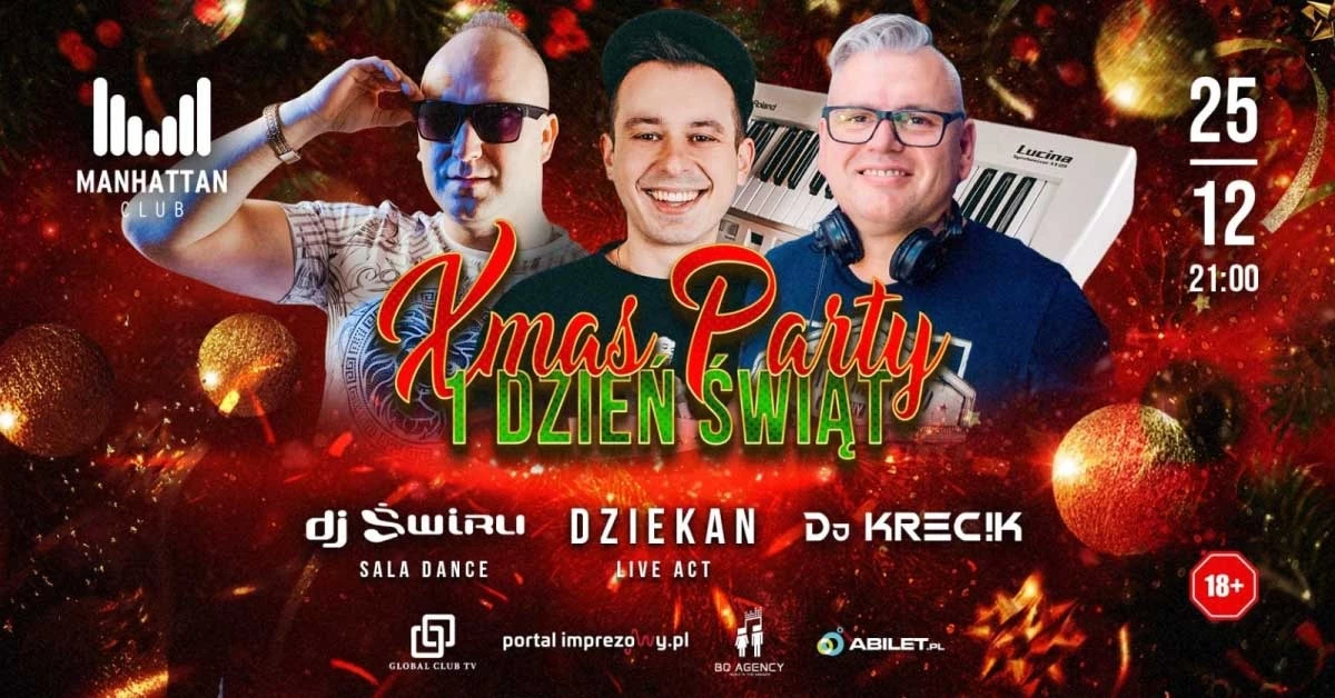 Xmas Party - klub Manhattan